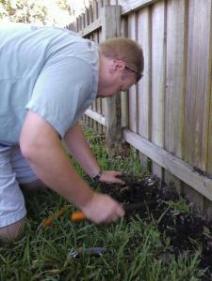 a licensed repair tech replaces a pop up head