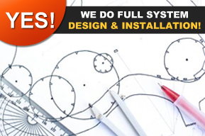 yes we do full system lawn sprinkler system design and installation